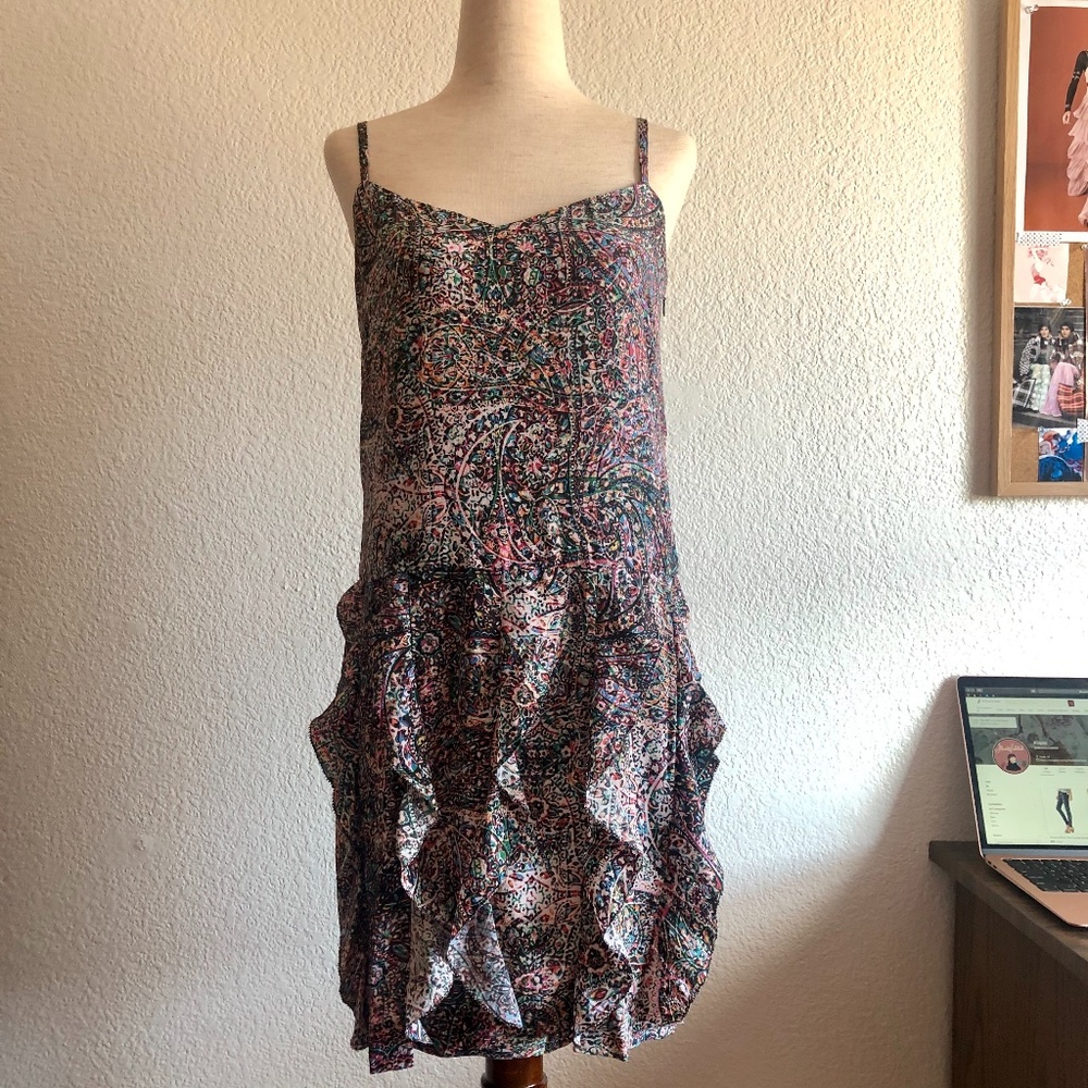 L'AGENCE Mini Strapped Dress w/Pockets
